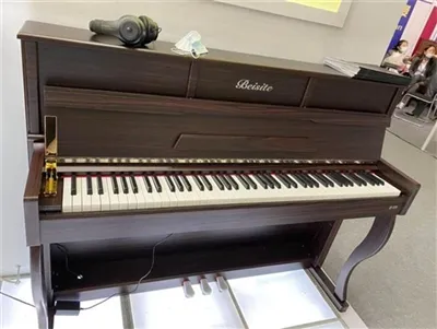 Beisite izlaže instrumente na izložbi Instrumenta Alaheim u Los Angelesu, SAD.